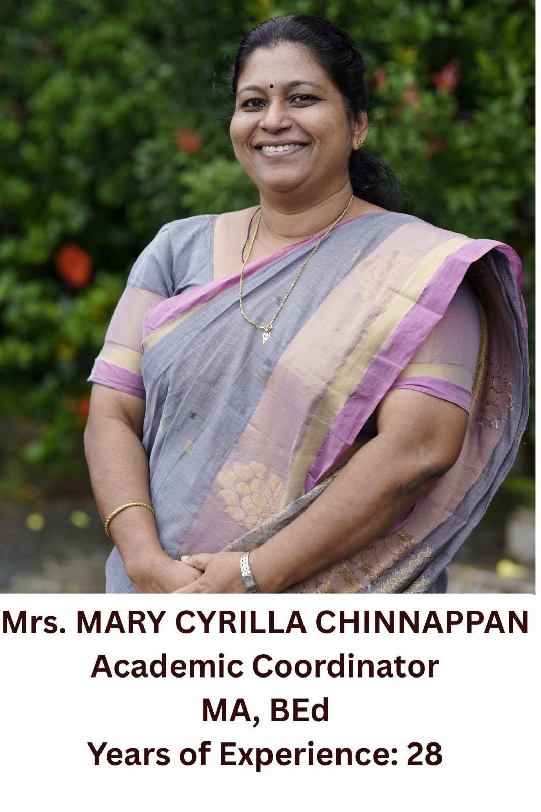 MARY CYRILLA CHINNAPPAN